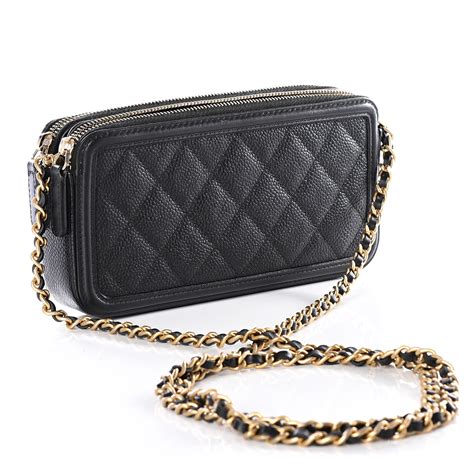 chanel cc filigree clutch with chain|CHANEL Caviar Quilted CC Filigree Clutch With Chain Black .